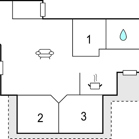 Three-bedroom Holiday In * Otterup